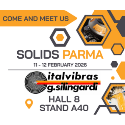 Italvibras at SOLIDS PARMA 2026 – Hall 8, Stand A40.
